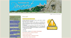 Desktop Screenshot of mairie-pierrevert.fr